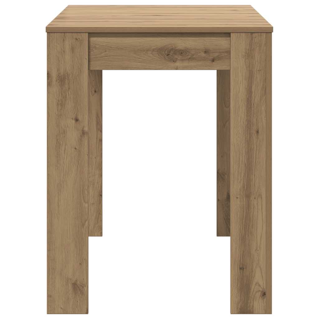 Dining Table Artisan Oak 120x60x76 cm Engineered Wood